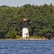 Historic Ladies Delight Lighthouse, "not for navigation"