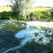 Boogie Boarding at Groveland Canal Rapids