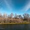 One channel of the Snake River, a few miles south of Blackfoot. Early spring