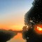 Foggy Sunset