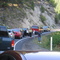 Banks road traffic jam