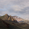 Castle Rock and Porphyry Peak in colorful White Knob Mtns.