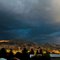 Stormy sunset at Pocatello, Idaho. View to the east from South Grant St.