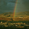 Rainbows and storm over Pocatello, Idaho. Photo from the "West Bench"