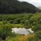 Snake River Range. Spring-fed pond in Rainy Creek