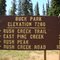 Signage at Buck Park