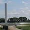Windmill and blades under construction