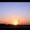 Windfarm at Sunset