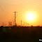 Sunset near Universal, Indiana