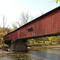Deer's Mill Covered Bridge in Fall