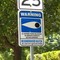 Neighborhood Watch Sign at entrance of Bloomfield Residential