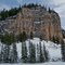 Cliff above the Gallatin River