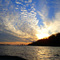 Trying to beat the setting sun to the confluence at Cairo.