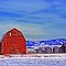 Hamilton Rd Barn Bozeman, Montana, USA