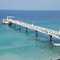Bridge connecting the desalination plant and the cold and warm intake water sump