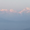 View of Kanchejunga from Lingsay Village