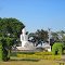 Statue of Mahaveer in a Park