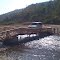 Seasonal Wooden Bridge on Kolodyne at Tuipui Ferry