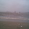 bandra bridge under construction - from mahim beach