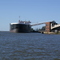 Freighter Off Loading-Consumers Power