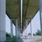 Underside of Zilwaukee Bridge