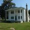 picturesque—if not especially old—farmhouse at a rural eastern Wake County crossroads, 8-31-10