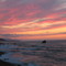 tramonto d'agosto su scoglio San Brasi