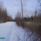 Pistes de ski près du chemin de fer