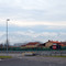 Autostrada di Mondovi' - Veduta delle Alpi Cozie innevate