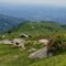 Le Salvine dall'alto con panorama verso Biella