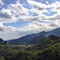 Uno sguardo verso la Val Sesia dopo il passo della Colma, (unione di 2 foto), 3 agosto 2007