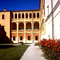 Castello di Genola - Il cortile interno.
