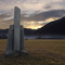 Cippo dedicato a Geo Chávez nel luogo dove è precipitato con il suo Bleriot, (2 of 2), Domodossola località Siberia, 28 gennaio 2009