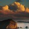 南島と入道雲 (Minami-jima and summer clouds)