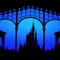 Silhouette of Cinderella Castle  (Tokyo Disneyland )