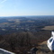 View of Stamford from the Fire Tower Atop Mount Utsayantha