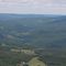 View from Bearpen Mountain in Prattsville, New York (facing north)