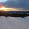 Sunset at the cabin