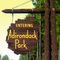 Adirondack Park Sign next to Woodgate Cemetary, Forestport, NY