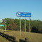 South Carolina welcome sign