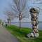 Four legs in Parc René-Lévesque