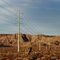 Power lines and the Goodsprings Compressor Station