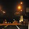 2010, Milton, FL, Whiting Naval Base gate - night