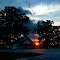 Little Country Church Sunset