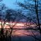 fall sunset