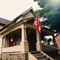 House flying the Ohio Burgee Tiffin Ohio USA