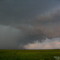2007 - August 18th - 01:18Z - Rapid cyclonic inflow into unwarned severe supercell - Looking NE while heading E at 75mph.