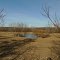 Far view of Berkshire Hills over a pond, New York 203, Valatie, NY
