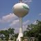 Watertower in Mokena, constructed in 1980