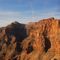 Flying into the Grand Canyon